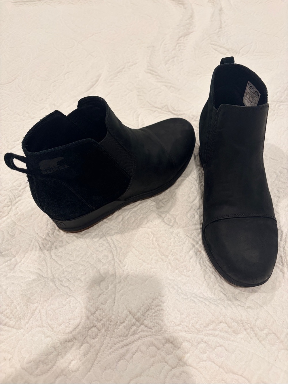 Sorel Black Chelsea Ankle Boots - Women